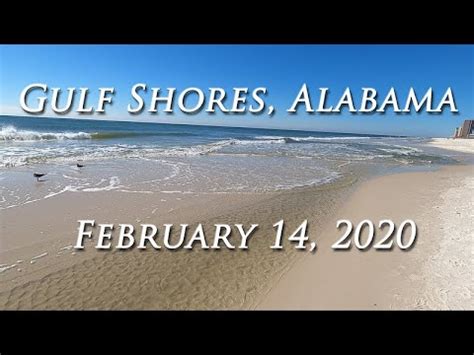 Gulf Shores Alabama Weather In February